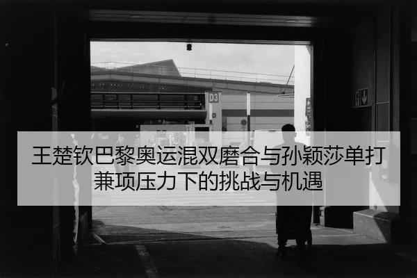 王楚钦巴黎奥运混双磨合与孙颖莎单打兼项压力下的挑战与机遇